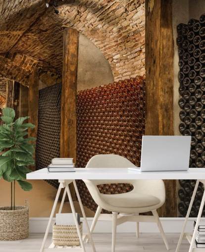 Wine Tunnel 3D Wallpaper Wine Tunnel 3D Wallpaper