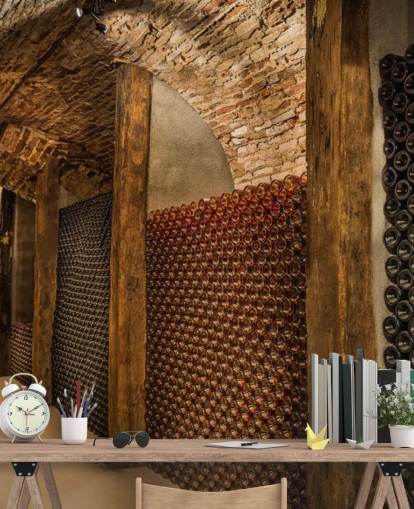 Fond d'écran 3D Wine Tunnel Fond d'écran 3D Wine Tunnel