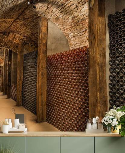 Fondo de pantalla 3D de Wine Tunnel