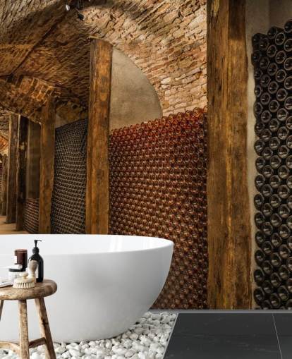 Sfondo 3D Wine Tunnel Sfondo 3D Wine Tunnel