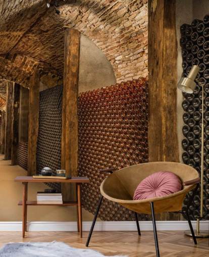 Fondo de pantalla 3D de Wine Tunnel