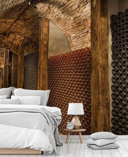 Papel de parede 3D Wine Tunnel