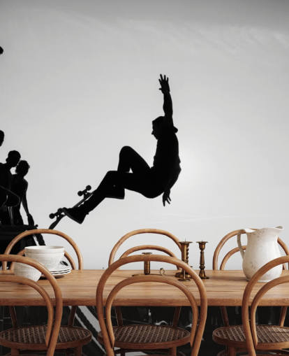 Skater Boy Doing Tricks Wallpaper