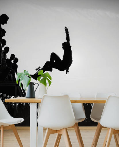 Skater Boy Doing Tricks Wallpaper