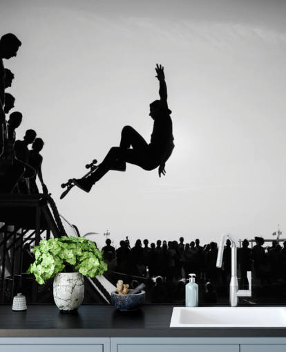 Skater Boy haciendo trucos fondo de pantalla Skater Boy haciendo trucos fondo de pantalla