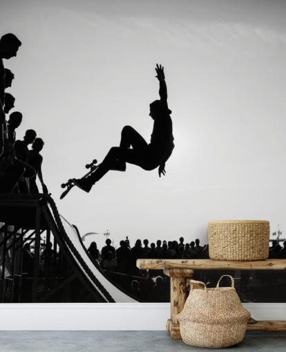 Skater Boy Doing Tricks Wallpaper Skater Boy Doing Tricks Wallpaper