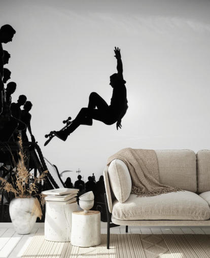 Skater Boy Doing Tricks Wallpaper Skater Boy Doing Tricks Wallpaper