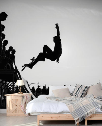 Skater Boy Doing Tricks Wallpaper Skater Boy Doing Tricks Wallpaper