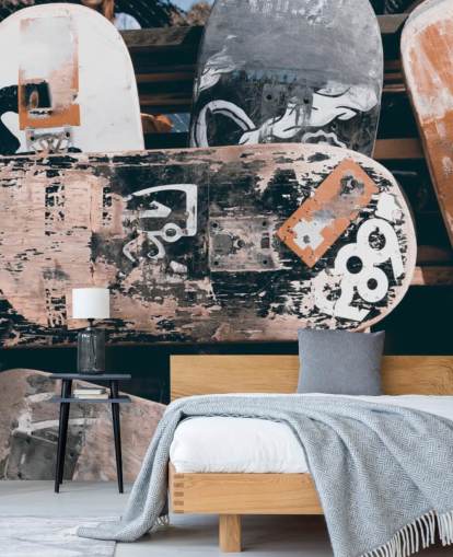 Worn Down Skateboard Wallpaper