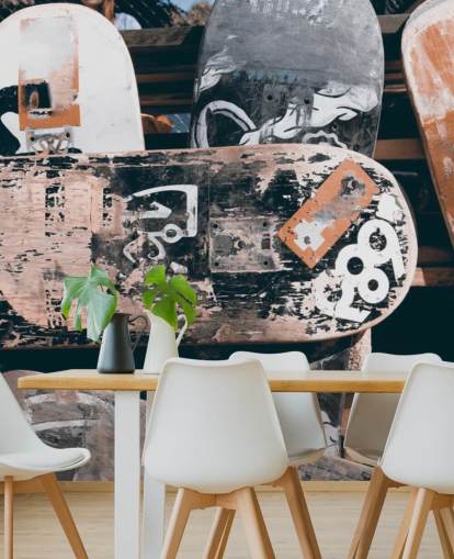Worn Down Skateboard Wallpaper