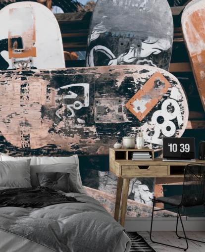 Worn Down Skateboard Wallpaper Worn Down Skateboard Wallpaper