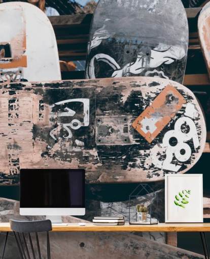 Worn Down Skateboard Wallpaper Worn Down Skateboard Wallpaper