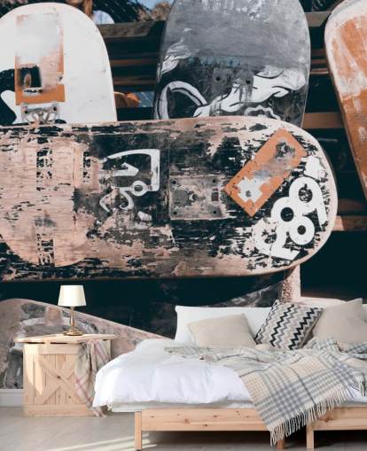 Worn Down Skateboard Wallpaper