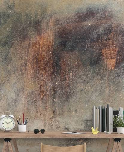 mural de papel pintado metálico llamado Brushed Rust en Wallsauce para cocinas, lofts y dormitorios mural de papel pintado metálico llamado Brushed Rust en Wallsauce para cocinas, lofts y dormitorios