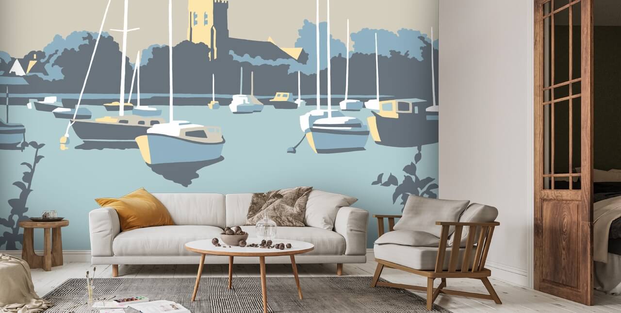 Christchurch Wall Mural Wallsauce UK