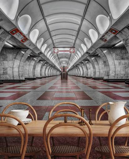 prague underground wallpaper