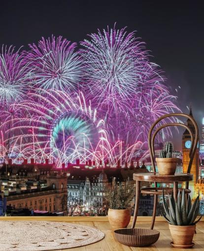 Fondos de fireworks and big ben Fondos de fireworks and big ben