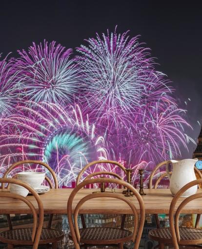 fireworks and big ben wallpaper
