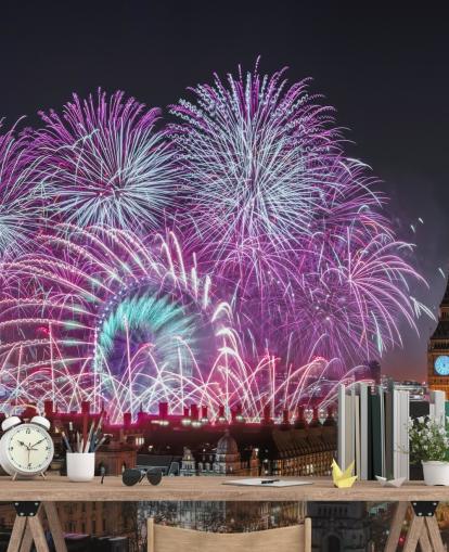 Fondos de fireworks and big ben Fondos de fireworks and big ben