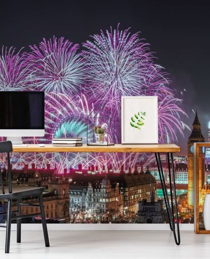 Fondos de fireworks and big ben