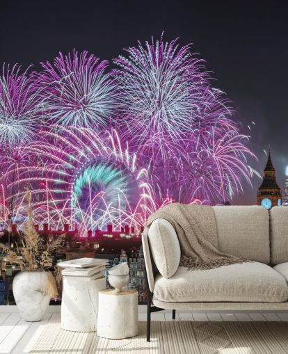 vuurwerk en big ben behang vuurwerk en big ben behang