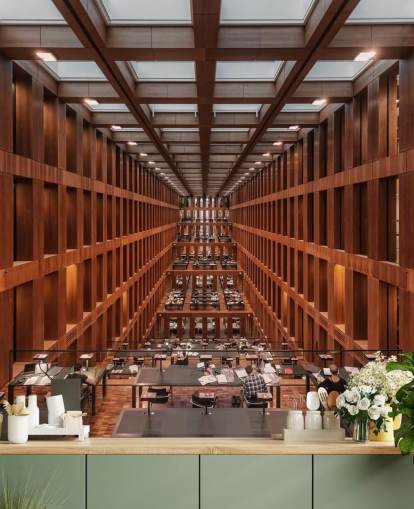 Berlin Large Library Wallpaper