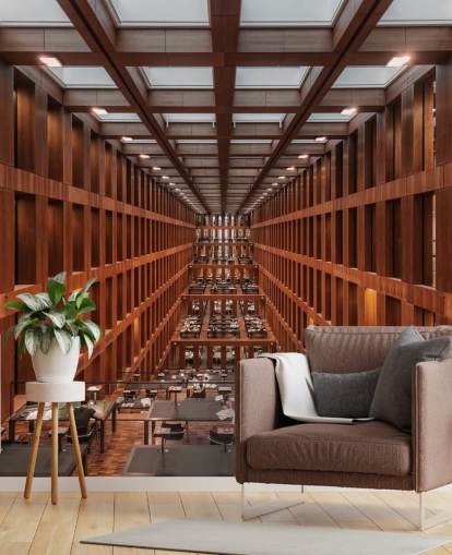 Berlin Large Library Wallpaper Berlin Large Library Wallpaper