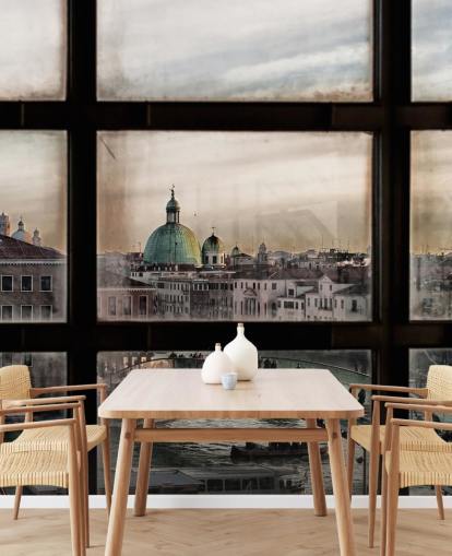 Venice Window View Wallpaper
