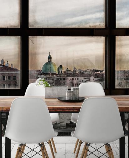 Venice Window View Wallpaper