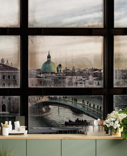 Venedig fönster Visa Bakgrund