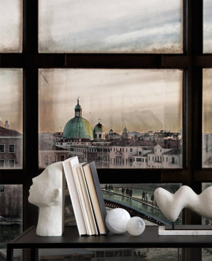 Carta da parati Venezia con finestra