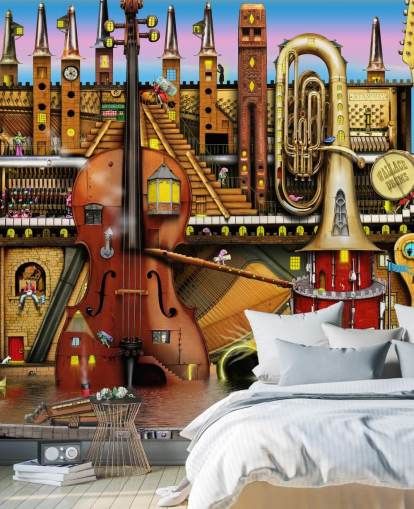 Fantasy Music Stage Hintergrundbild Fantasy Music Stage Hintergrundbild