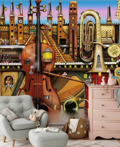 Fantasy Music Scene Baggrund
