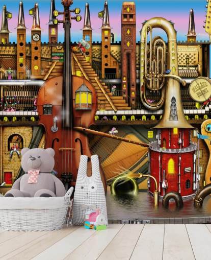 Papel de parede Fantasy Music Stage