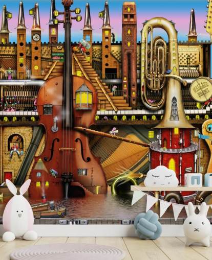 Fantasy Music Stage Wallpaper