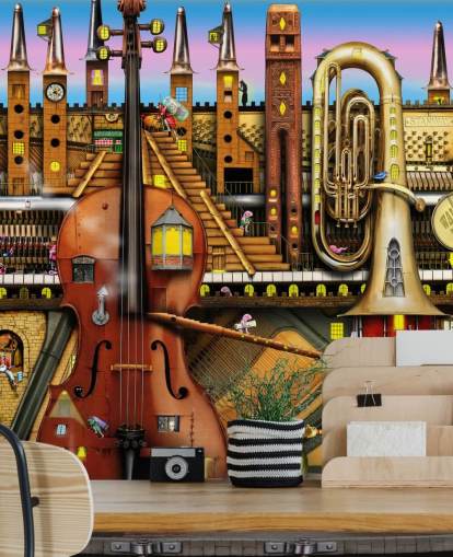 Fantasy Music Scene Baggrund