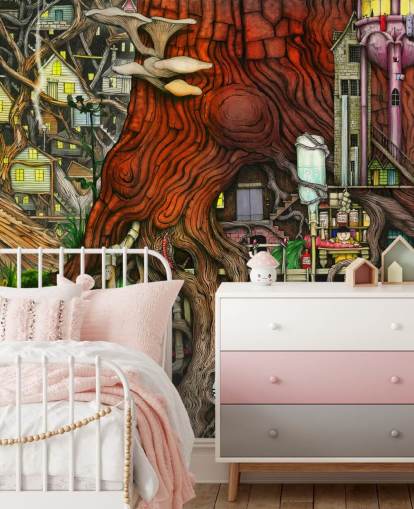 quirky tree and fantasy wallpaper quirky tree and fantasy wallpaper