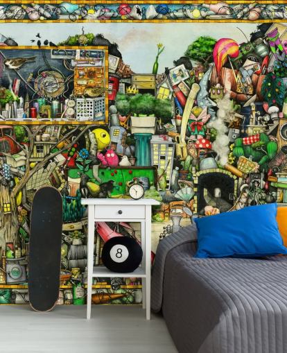 papel de parede fantasy treasure heap