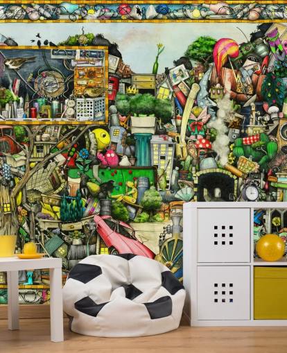 papier peint Fantasy Treasure Heap