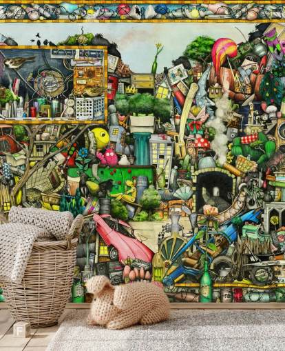 fantasy treasure heap behang fantasy treasure heap behang