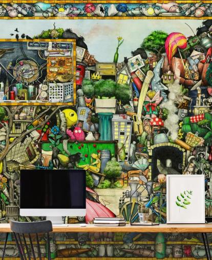 papel de parede fantasy treasure heap