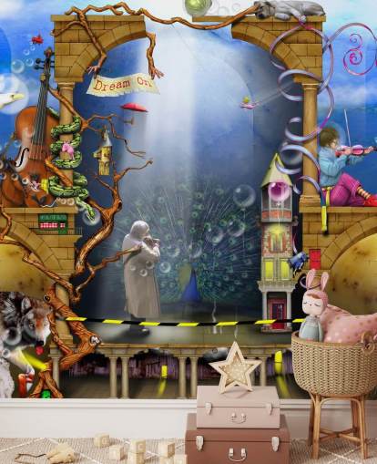 Fantasy Room Wallpaper