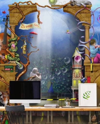 papel de parede Fantasy Room papel de parede Fantasy Room