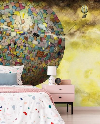 Magical Hot Air Balloon Fantasy Wallpaper Magical Hot Air Balloon Fantasy Wallpaper