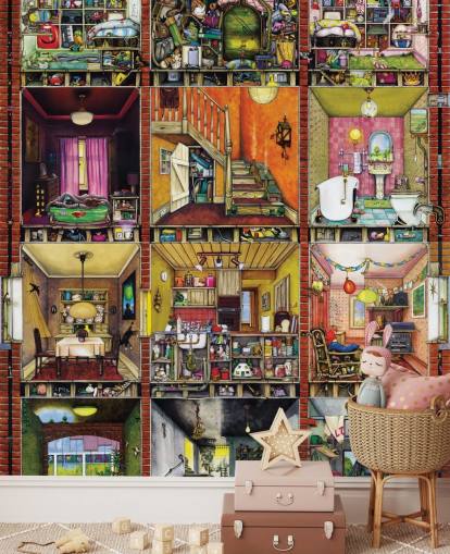 fondo de pantalla de casa de fantasía