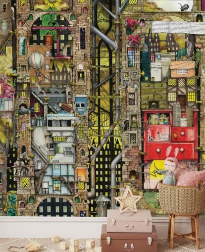 fond d'écran Fantasy Town fond d'écran Fantasy Town