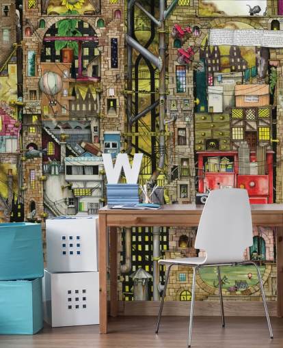 fantasiakaupunki taustakuva