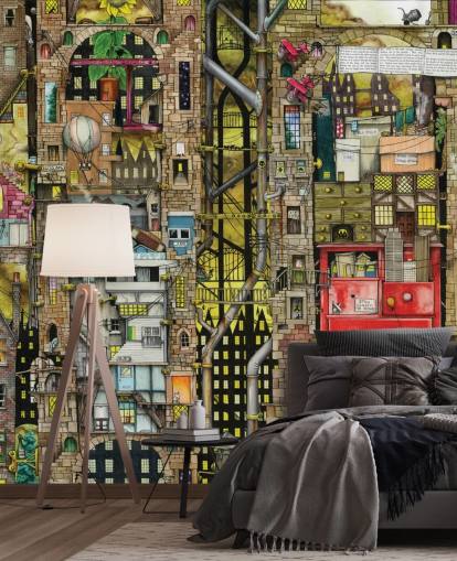 fondo de pantalla de Fantasy Town