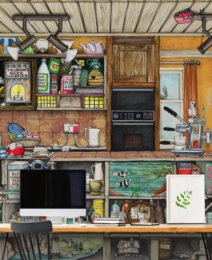 knäppa kök tapet knäppa kök tapet