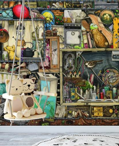 quirky bookshelves wallpaper quirky bookshelves wallpaper